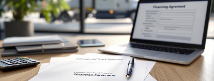 How to Finance Commercial Truck Insurance Coverage