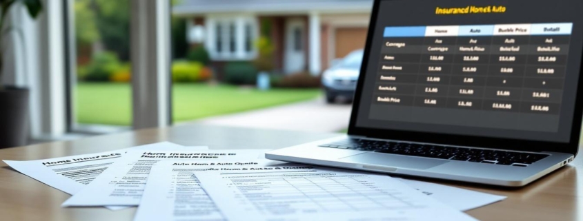 How to Get Bundled Home and Auto Insurance Quotes